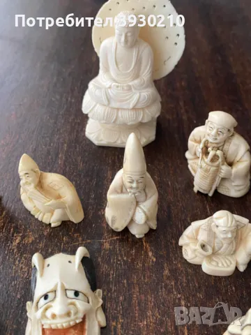 Matsuyama е майстор на нэцкэ (netsuke), традиционни японски миниатюрни резби., снимка 3 - Антикварни и старинни предмети - 49817602