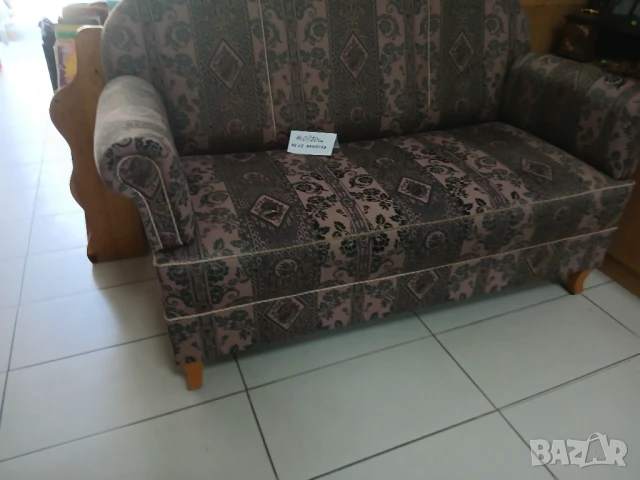 Двойка канапе"Lilac" от бук ,Германия, снимка 2 - Дивани и мека мебел - 50787585