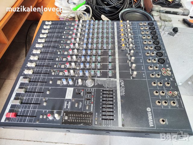 Yamaha EMX5014C 14-channel 1000W Powered Mixer - Аудио Миксер с вграден усилвател /МНОГО ДОБЪР/, снимка 1 - Ресийвъри, усилватели, смесителни пултове - 41262998