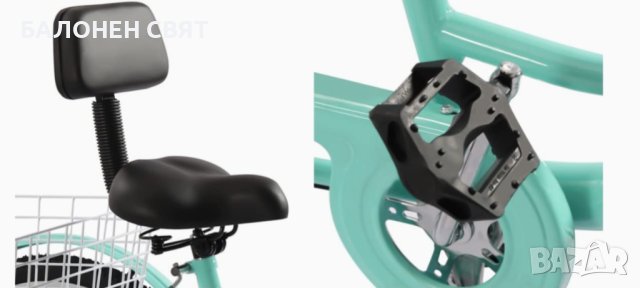 Промоция МЕГА МАРКА Сгъваем Нов Триколесен Велосипед 24 цола 7 скорости Триколка, снимка 8 - Велосипеди - 40937171