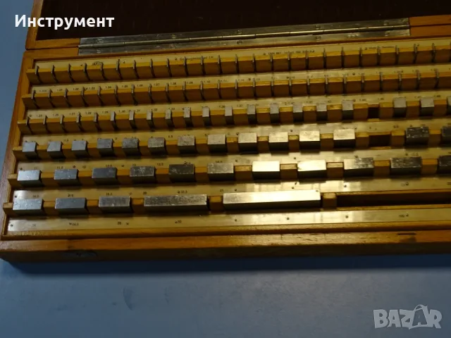 Комплект плоскопаралелни краечни мерки DDR MASSI Din 861 KL-1, снимка 10 - Други инструменти - 55751768