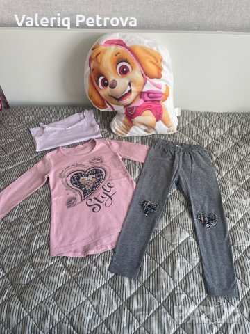 Дрехи за момиченце,3-4 год, снимка 5 - Детски Блузи и туники - 40548737