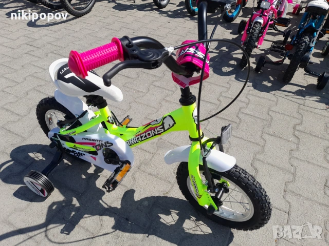PASSATI Велосипед 12" AMAZONS жълт, снимка 9 - Велосипеди - 53758821