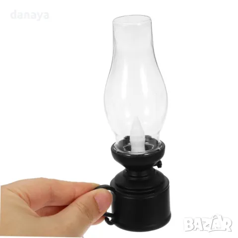 5413 Ретро коледен фенер Газова лампа, 13 см, снимка 10 - Декорация за дома - 47826035