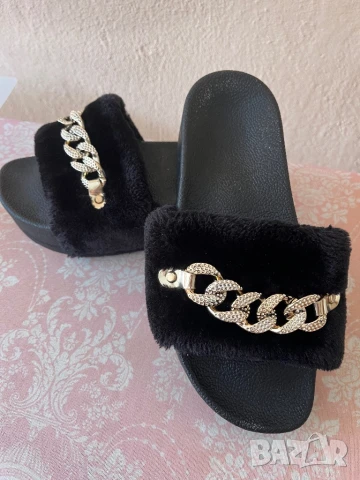 Готини чехли с верижка , снимка 5 - Чехли - 50723948