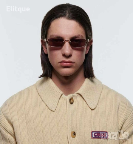 очила с черен обикновен калъф и ув защита Gucci, снимка 6 - Слънчеви и диоптрични очила - 53225153