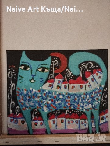 Картина маслени бои акрил платно ш. 32/в.27, снимка 2 - Картини - 44160410