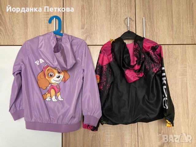 Детски тънки якета 110 р-р 4-5 г, снимка 2 - Детски якета и елеци - 52902999