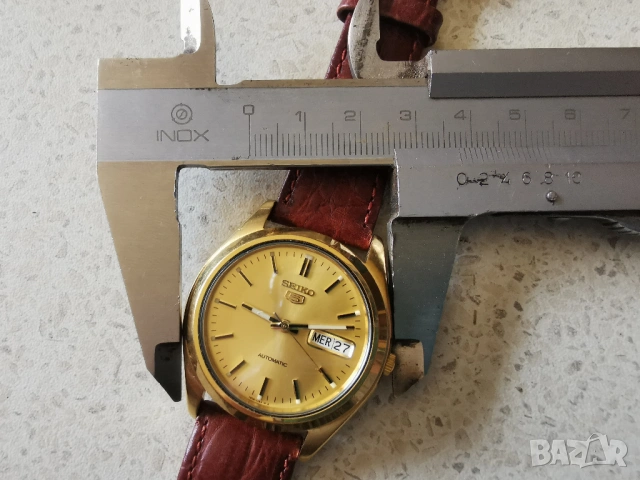 SEIKO 5 AUTOMATIC -НОВ, снимка 10 - Мъжки - 53353646