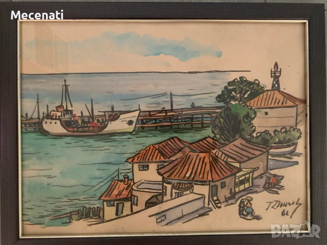 ГЕОРГИ ДОНЧЕВ - масло, пейзаж, снимка 4 - Картини - 53113306