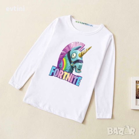 Детски памучни блузи с дълъг ръкав и печат по избор, снимка 10 - Детски Блузи и туники - 35679762