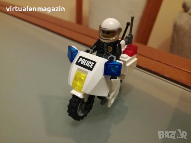 Конструктор Лего - модел LEGO Police 7235 - Полицейски мотоциклет