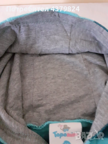 Нов  немски поларен суичър с качулка за момче,   р.92 см,  без никакви забележки., снимка 4 - Детски анцузи и суичери - 53438455