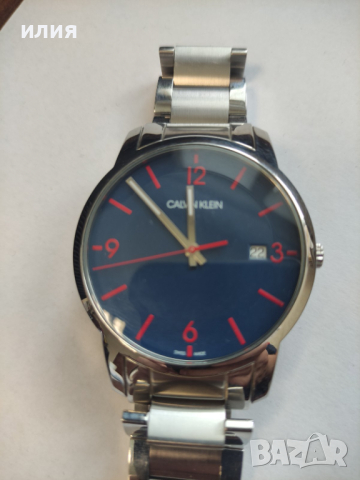 Мъжки швейцарски часовник Келвин Клайн , снимка 4 - Мъжки - 44773440
