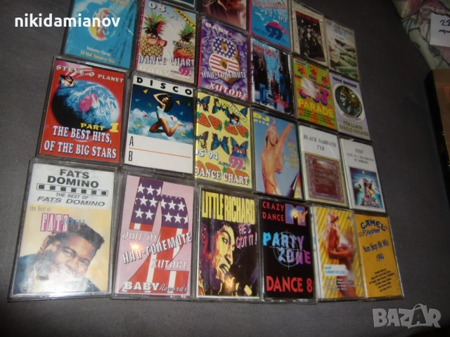 Продавам аудиокасетки с музика ефтино, снимка 17 - Аудио касети - 53470802