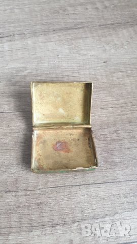 Малка бронзова кутийка за енфие, снимка 5 - Колекции - 44385072