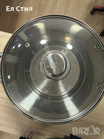 Тенджера от неръждаема стомана и многослойно дъно за бързо и равномерно готвене, снимка 14 - Съдове за готвене - 53565575