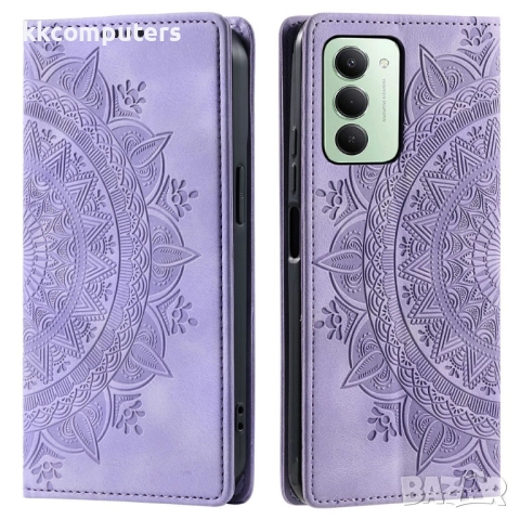 Кожен калъф-портфейл с Протектор за Xiaomi Redmi 15 5G/ 4G | Удароустойчив PU+TPU, Стойка, Магнитно , снимка 6 - Калъфи, кейсове - 51995383