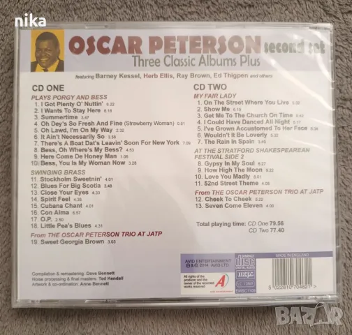 CD: Неразопакован албум с 2 диска на Oscar Peterson Оскар Питърсън, снимка 2 - CD дискове - 47865114