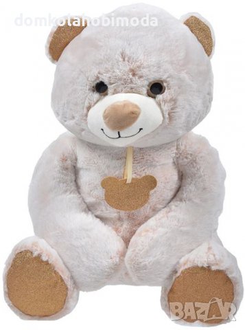 Седнало плюшено мече ,30х30х43 см