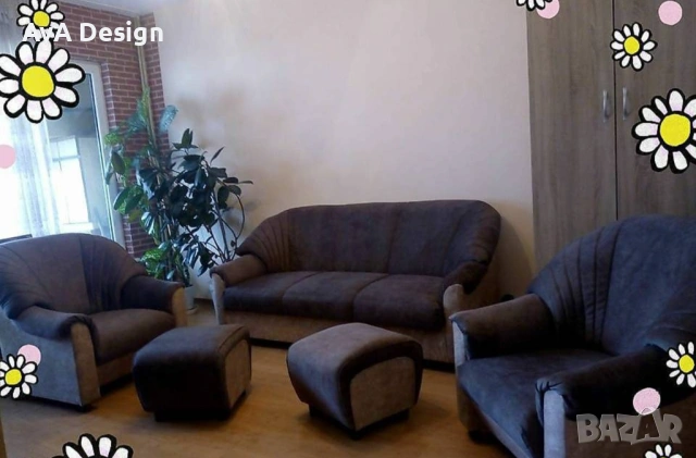 Претапициране на мека мебел, снимка 5 - Тапицерски услуги - 53003596