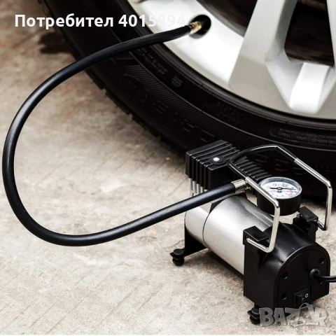 Компресор за въздух с метален корпус и 150 вата мощност, 1 цол/ 2 цола, снимка 7 - Компресори - 50706889