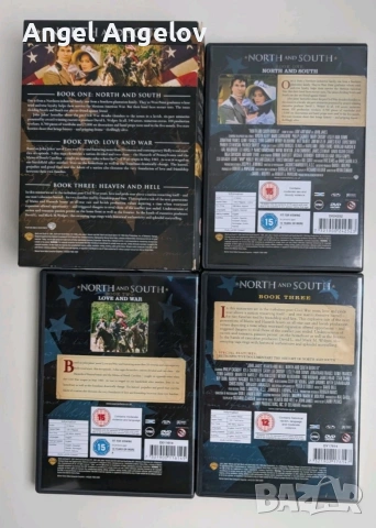 NORTH AND SOUTH ' THE COMPLETE COLLECTION 2010 DVD BOXSET , снимка 4 - DVD филми - 53503457