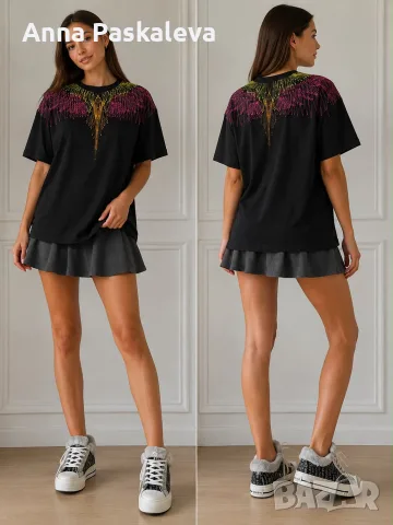 Тениска на Marcelo Burlon, снимка 4 - Тениски - 55772689