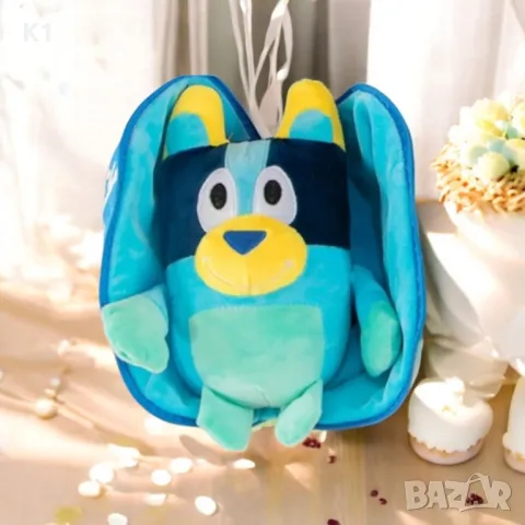 Плюшена играчка Блуи и Бинго, Bluey Bingo плюшени играчки, Блуи 25см, снимка 3 - Плюшени играчки - 50168426