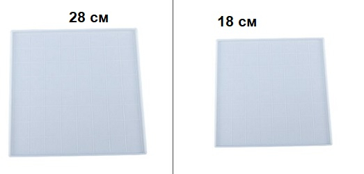 Основа Подложка табла шах мат ШАХМАТ фигурки Силиконов молд форма фондан смола квадрати квадратчета, снимка 4 - Форми - 33422846