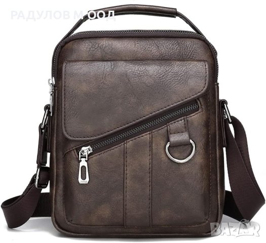 Мъжки чанти кожа 2 модела в три цвята , снимка 3 - Чанти - 41571095
