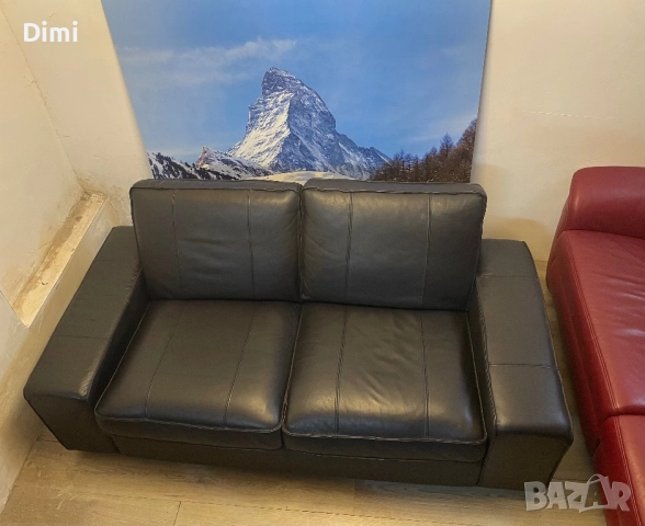 KIVIK-Кожени дивани*БЕЗПЛАТЕН ТРАНСПОРТ*2-местен диван естествена кожа, снимка 5 - Дивани и мека мебел - 52438697