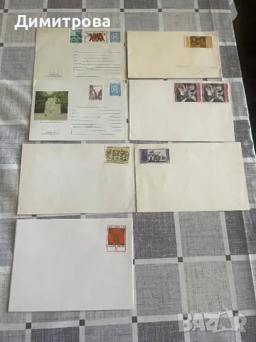 Стари пликове за писма, пликове за телеграми, бланки за писма, снимка 2 - Други ценни предмети - 42911182