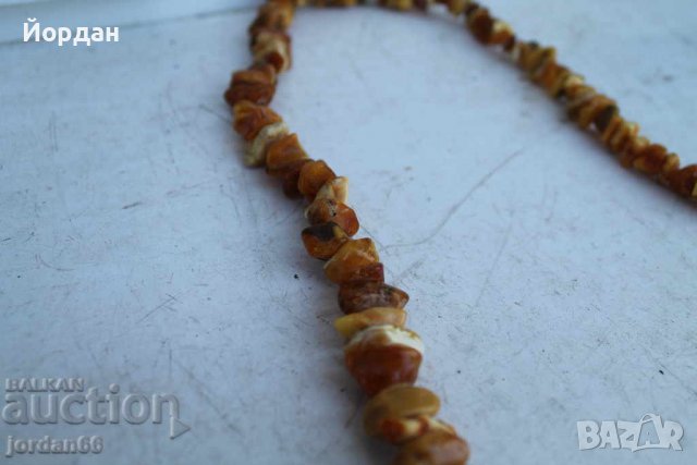 Кехлибарена огърлица, снимка 3 - Антикварни и старинни предмети - 39078103