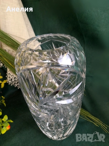 Кристална ваза чудна, снимка 3 - Вази - 52809527