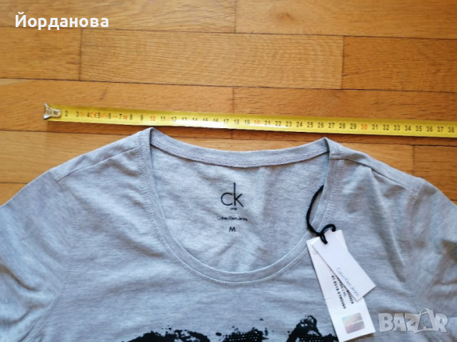 Тениска на  Calvin Klein Jeans, снимка 4 - Тениски - 36399931