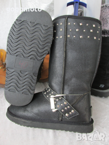 Pure Rock, мото боти, рокерски ботуши, Engineer Motorcycle art Boots, UGG® аналог,39 - 40, снимка 13 - Дамски ботуши - 36160140