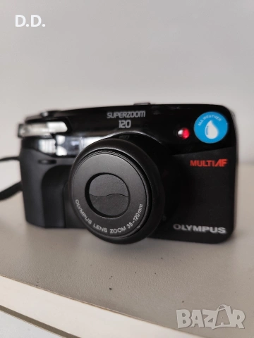 Лентов фотоапарат Olympus Superzoom 120, снимка 7 - Фотоапарати - 53872628