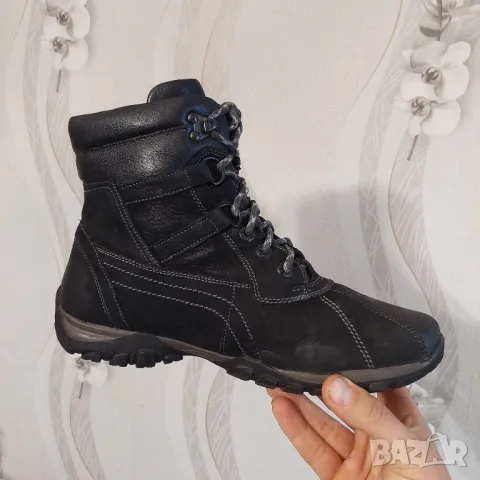 FRETZ  номер 42 топли  зимни боти от естествена кожа , снимка 5 - Мъжки боти - 48066127