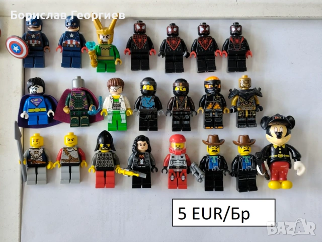 Оригинални лего минифигурки lego star wars /ninjago/ и други, снимка 6 - Образователни игри - 33848004