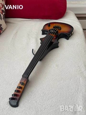 Zeta Violin JLP Цигулка Зета , снимка 2 - Струнни инструменти - 52418356