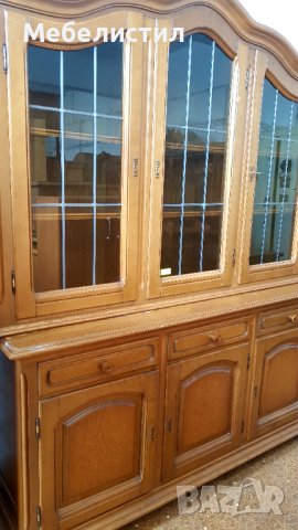 Бюфет-контрабюфет от масив, снимка 2 - Бюфети - 42621949