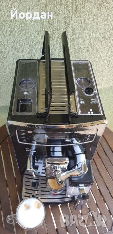 Кафемашина Saeco Xelsis обслужена изцяло. Топ клас! БГ меню! Тъч скрийн дисплей, снимка 12 - Кафемашини - 41662715