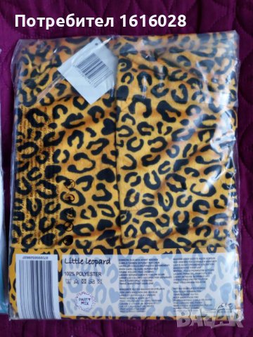 Хелуин! Нов бебешки плюшен гащеризон на Леопард., снимка 3 - Бебешки гащеризони - 38608092