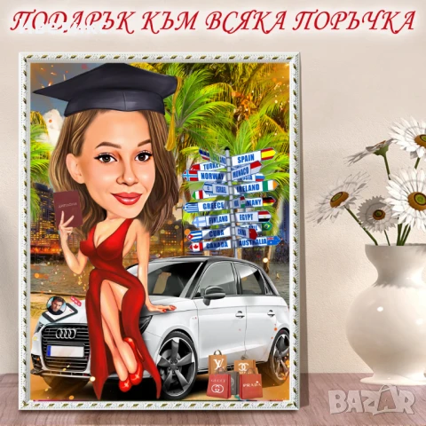 КАРИКАТУРИ за всякакъв повод /рожден ден, имен ден,юбилей, сватба/, снимка 15 - Картини - 51234645