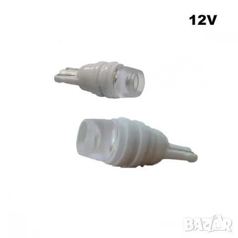 LED крушки T10 12V 3 SMD 2 броя