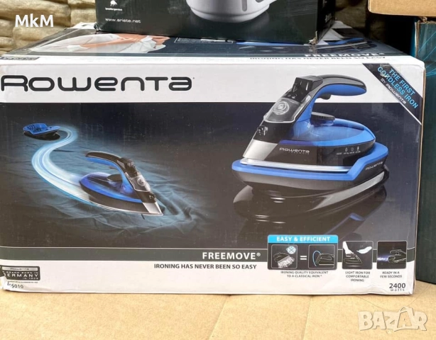 Парна безжична ютия Rowenta freemove, снимка 9 - Ютии - 52282180