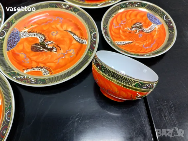 Уникален стар китайски порцелан, снимка 6 - Сервизи - 47859660