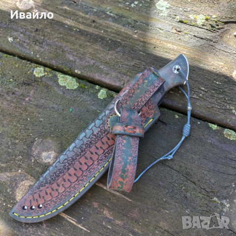 Нож ръчна изработка, снимка 18 - Ножове - 53400551