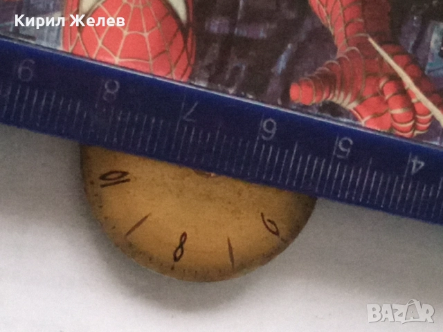 Механизъм с циферблат от стар ръчен часовник 52076, снимка 9 - Мъжки - 52260617